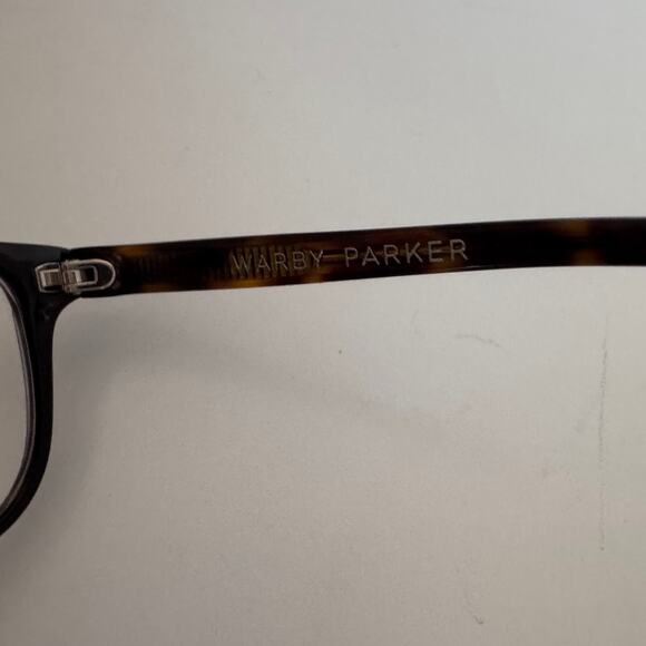 Warby Parker Weldon 283 50-18-145 Tortoise Eye Glasses Frames - Picture 7 of 9